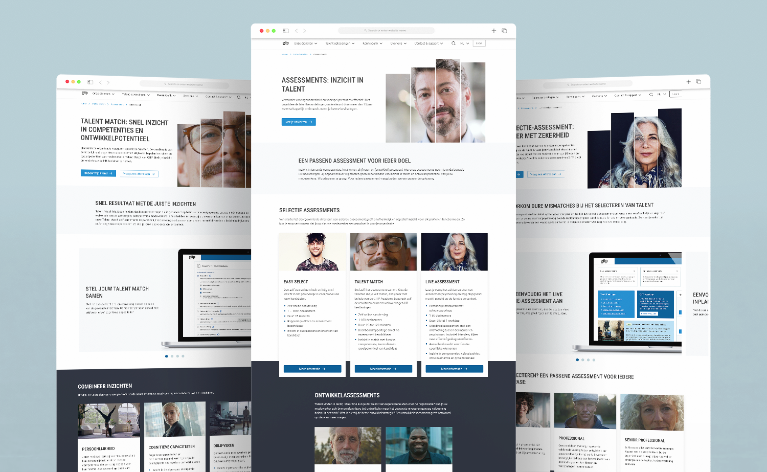 Fudura website on tablet with icons