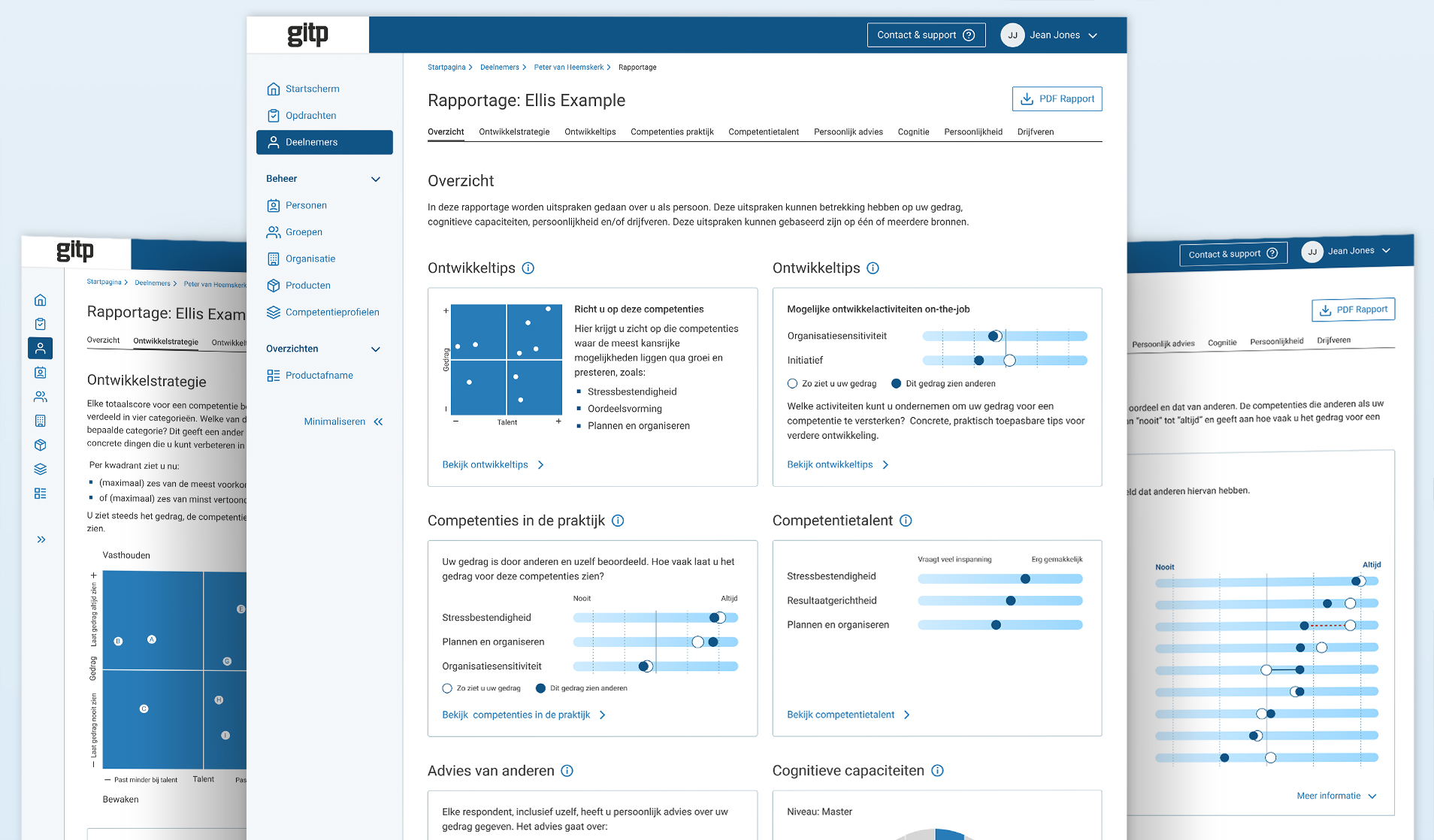 Fudura website on tablet with icons